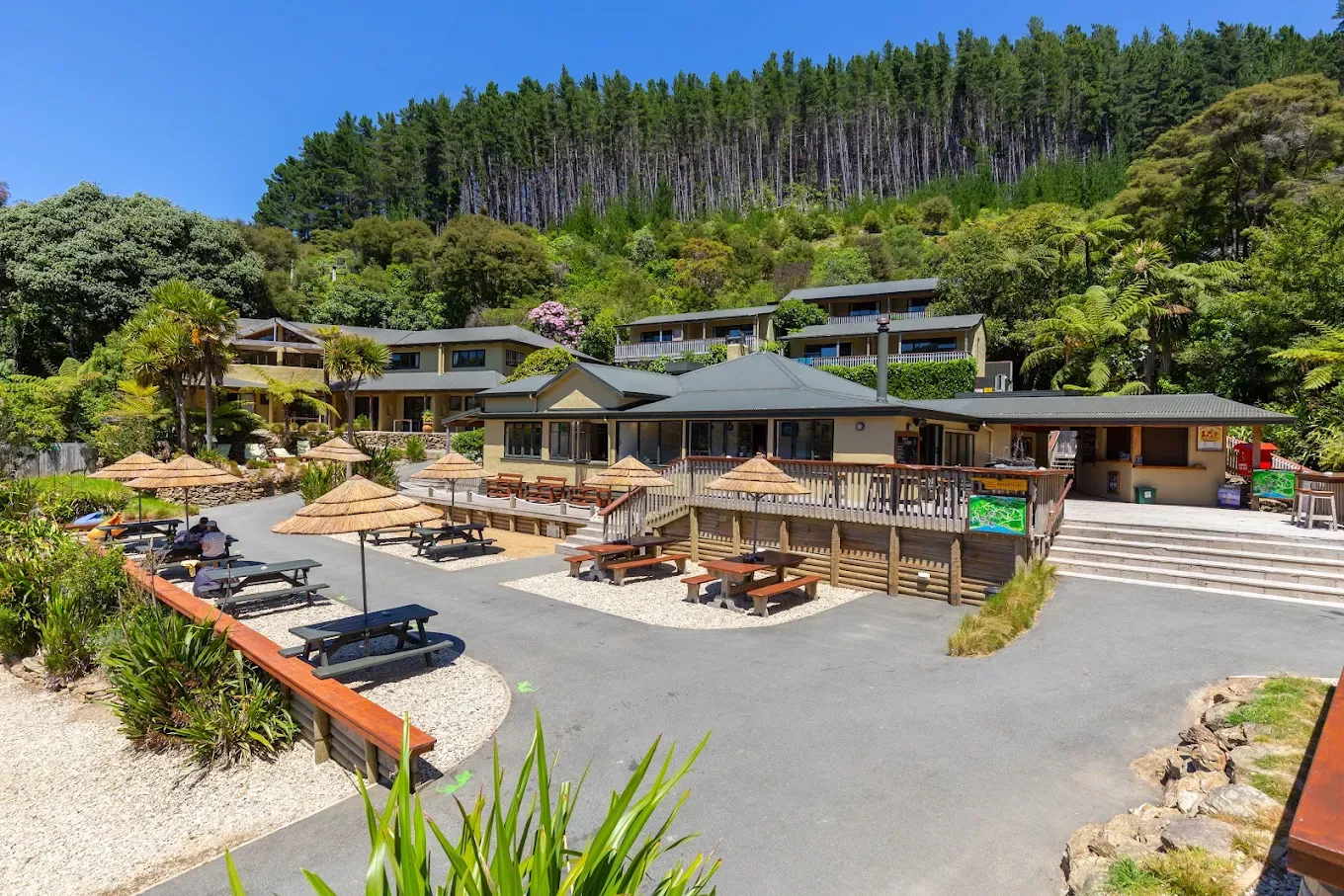 Lochmara Lodge wedding venue, Marlborough Sounds