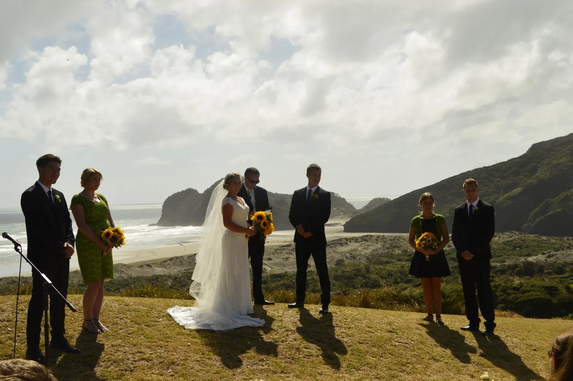 Bethells Beach Cottages wedding venue