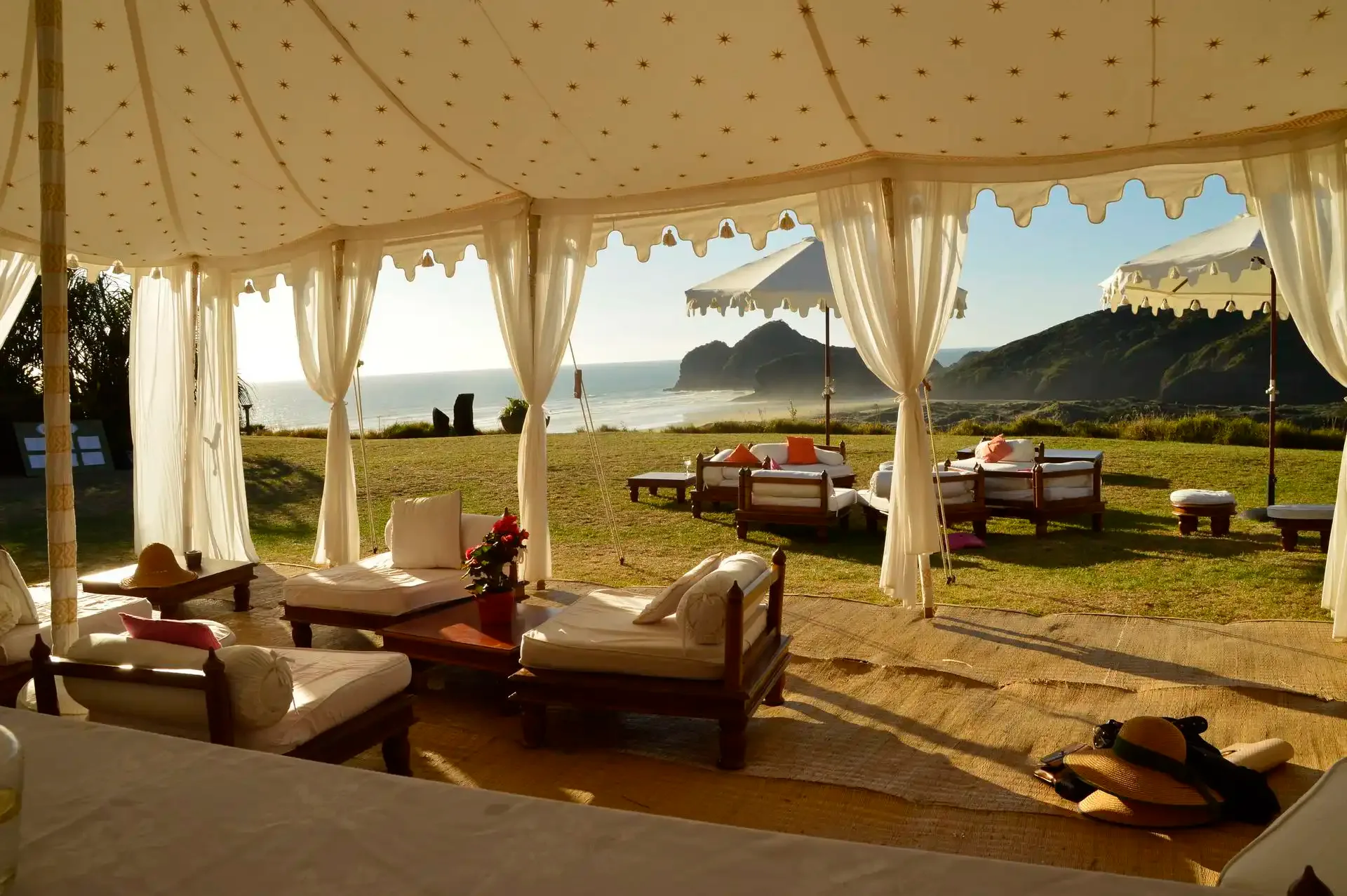 Bethells Beach Cottages wedding venue