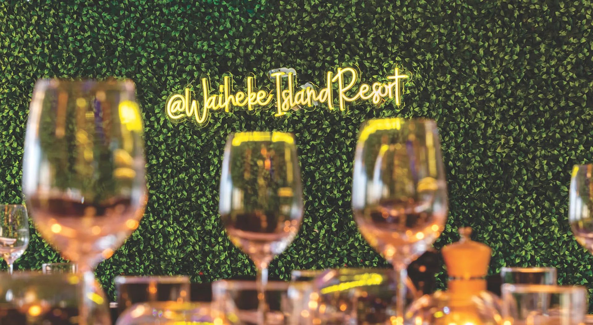 Waiheke Island Resort wedding venue