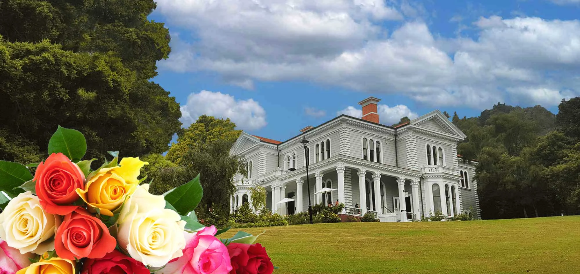 Melrose House wedding venue, Nelson