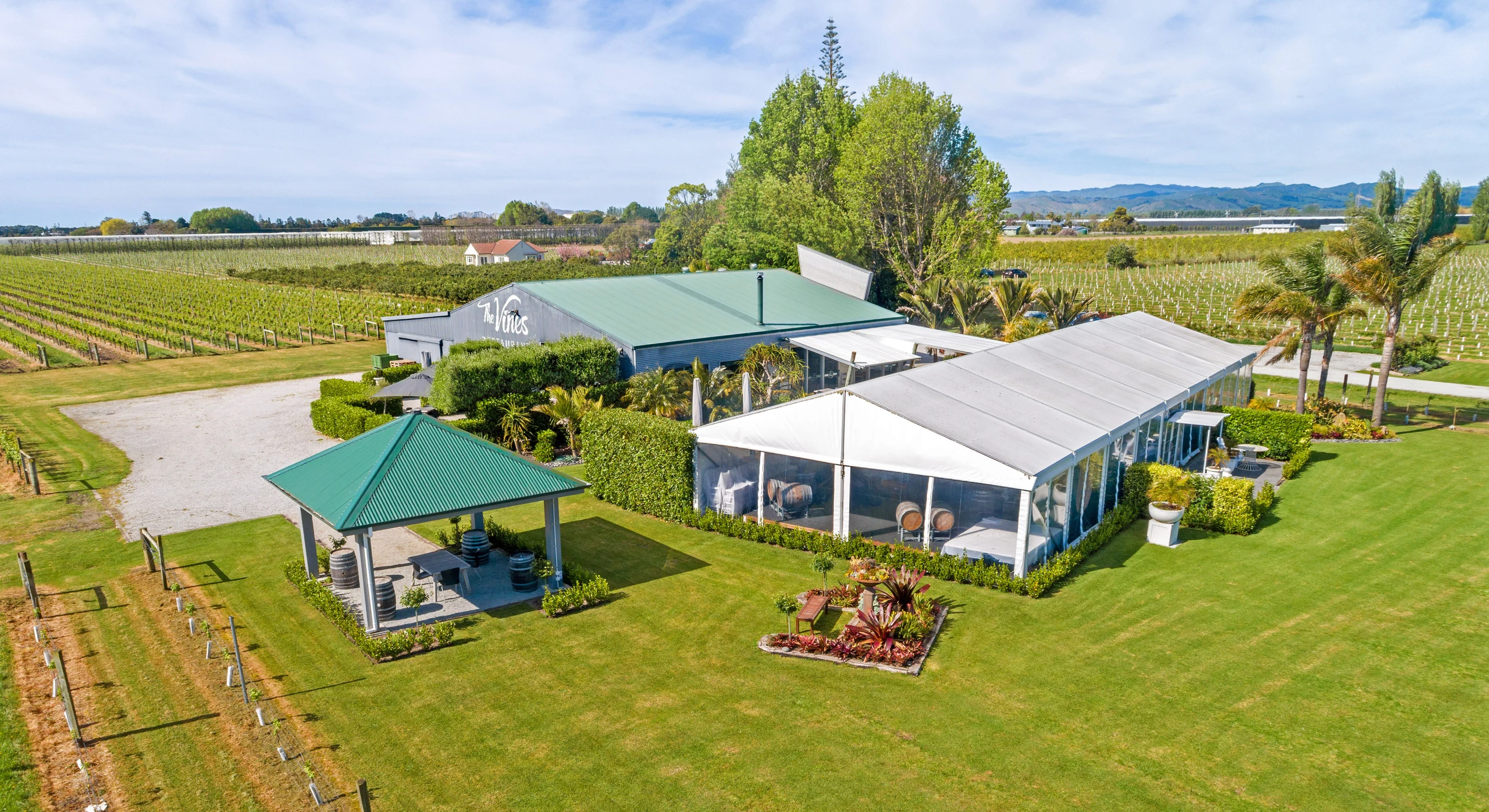 The Vines at Bushmere Estate wedding venue, Gisborne