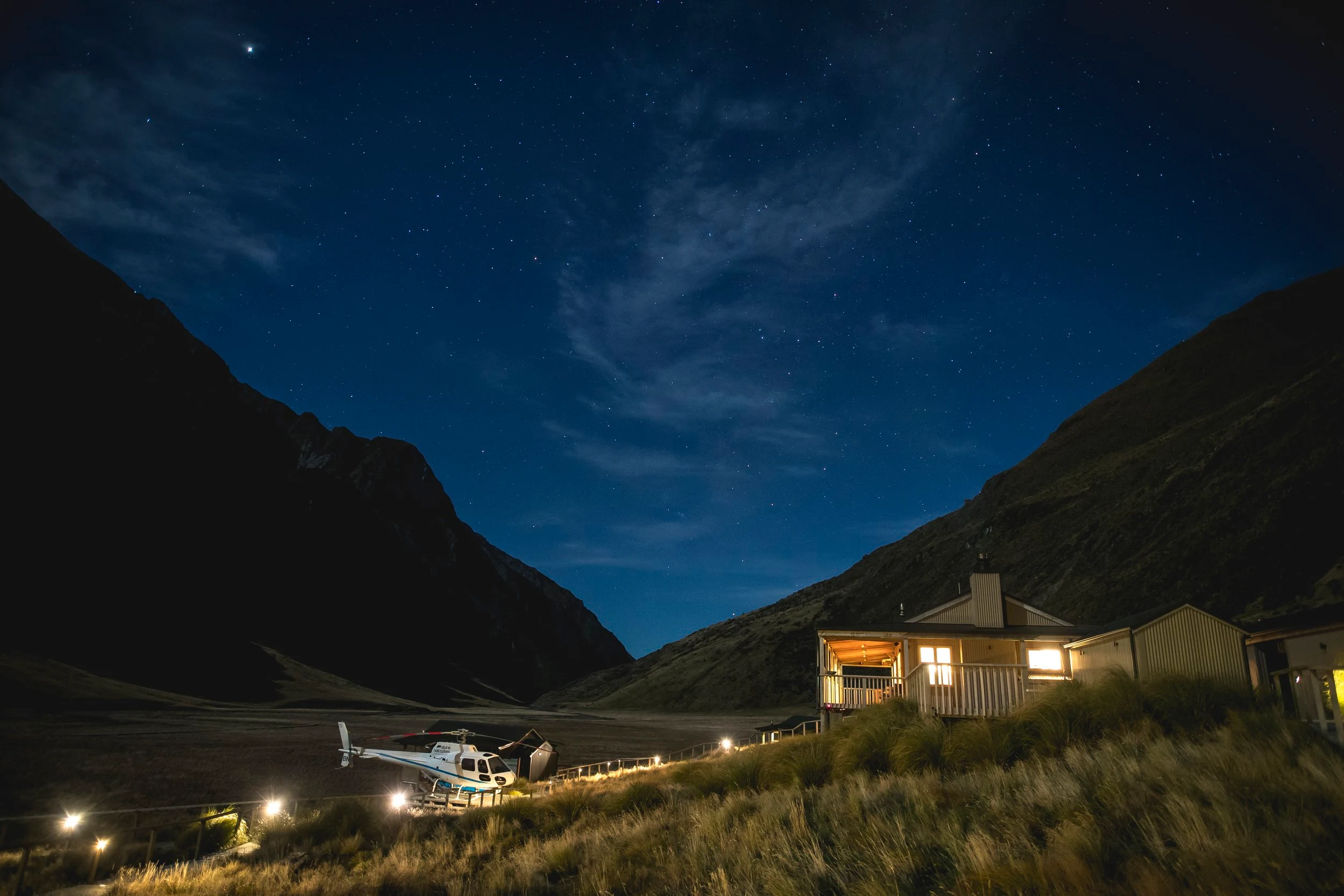 Minaret Station Alpine Lodge wedding venue, Queenstown Lakes