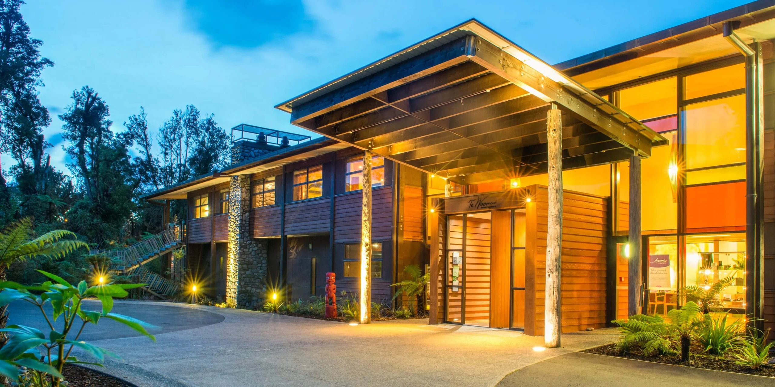 Te Waonui Forest Retreat wedding venue