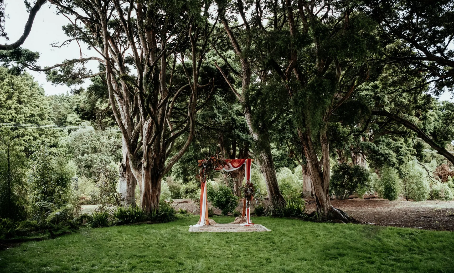 The Tōtara Grove wedding venue