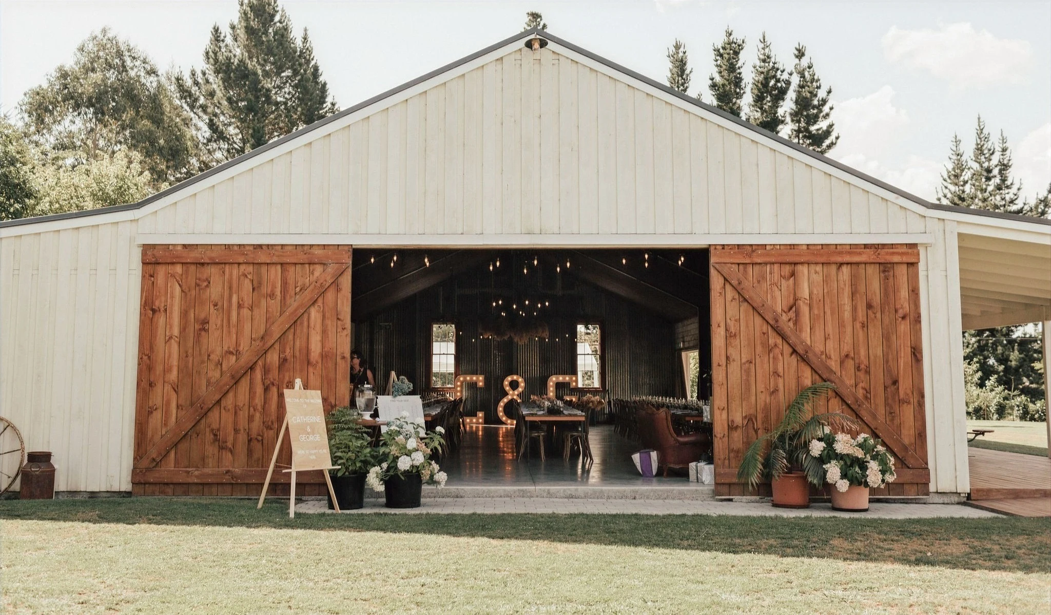 Broadlands Lodge wedding venue, Waikato