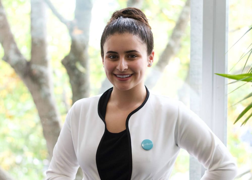 Alexia Hilbertidou, founder of GirlBoss NZ