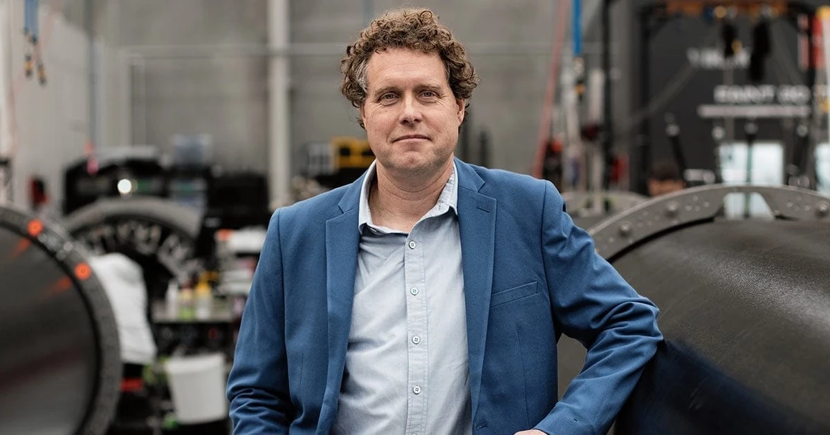 Peter Beck, founder of Rocket Lab